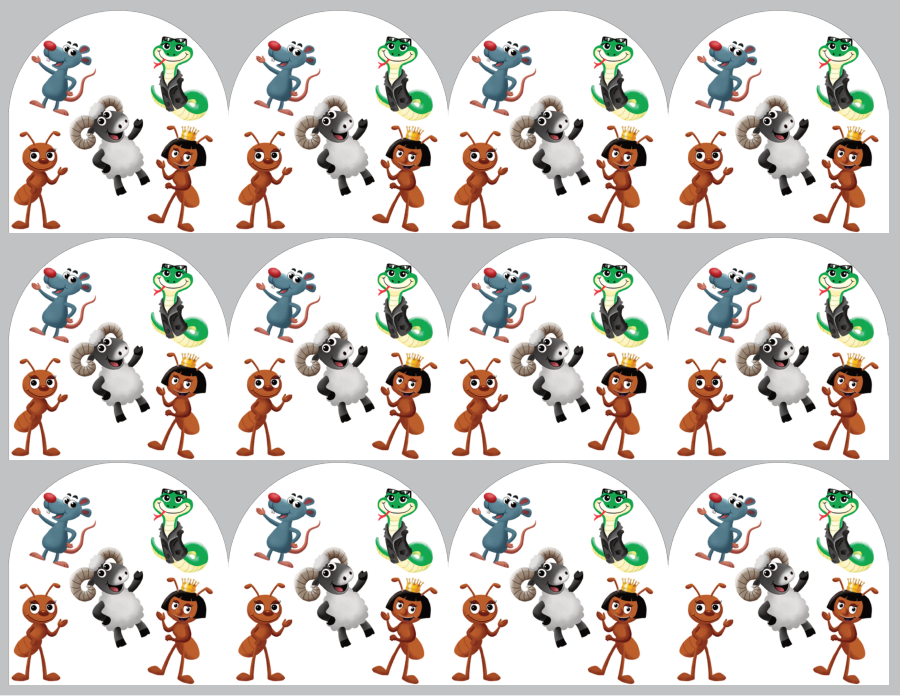 Once Characters Border
